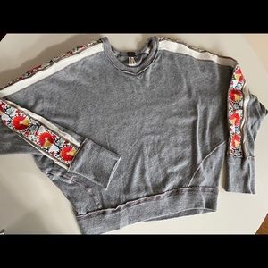 Free people grey long sleeve